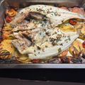 El cooksnap de Alicia Martín Ibáñez cuando hizo Dorada y lubina a la espalda.