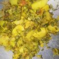 Mrs.Chinta Devi का कुकस्नैप जब उन्होंने सागा प्याज़ की सब्जी (Saaga pyaz ki sabzi recipe in hindi) बनाया था।