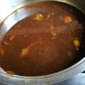 El cooksnap de Desirée Chávarry cuando hizo Miel de chancaca o panela.