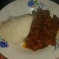 Martin Omollo's cooksnap of when they made Beef wet fry.