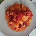 El cooksnap de bruixacoloraina cuando hizo Atún con tomate y patatas.