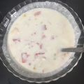 chaitali ghatak का कुकस्नैप जब उन्होंने लौकी का रायता (lauki ka raita recipe in Hindi) बनाया था।