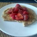 El cooksnap de Celeste Gámez cuando hizo Tortitas de avena.