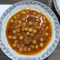El cooksnap de Lizeth Rodriguez cuando hizo Garbanzos con chorizo Español.