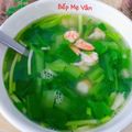 Cooksnap của Phan Bao Van khi họ làm theo món Canh Cải Bẹ Xanh Nấu Mọc