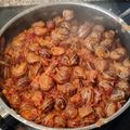 El cooksnap de Manuel cuando hizo Caracoles a la Gormanta (picantitos).
