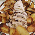 El cooksnap de Helen cuando hizo Pechuga de pavo rellena y salsa gravy.