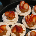 El cooksnap de analuz reyes cuando hizo Mini pavlovas 🍓🫐.