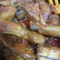 Cooksnap Julia ALeen Aireish semasa beliau membuat Ayam masak sambal.