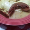 El cooksnap de Julys Gher cuando hizo Supremas de pollo a la aceituna.
