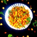 sarita kashyap का कुकस्नैप जब उन्होंने छोले चाट (Chole Chat recipe in Hindi) बनाया था।