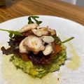 El cooksnap de ANGELES GALDAMES PRIAN cuando hizo Ensalada de Pulpo con Tartar de Tomate.