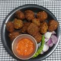 Dr. Pushpa Dixit का कुकस्नैप जब उन्होंने मूंग दाल पकोड़ा (Moong dal pakoda recipe in Hindi) बनाया था।