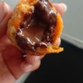 Cooksnap dari nurul untuk resep Bola ubi ungu coklat lumer