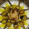 El cooksnap de Mª Jesús López Bautista cuando hizo Alcachofas en chuletitas y pechuga de pollo.