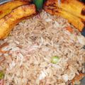 El cooksnap de Darling Hernandez cuando hizo Arroz Frito con Nuggets y Chorizo.