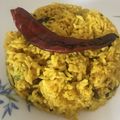 Monalisa Misra's cooksnap of when they made Basanti pulao.
