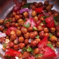 Gouri का कुकस्नैप जब उन्होंने चना चाट (chana chaat recipe in Hindi) बनाया था।