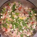 heena's cooksnap of when they made શેઝવાન ફ્રાય રાઇસ.