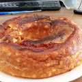 El cooksnap de Marcia Bustos cuando hizo Budín de pan en Savarin Essen.