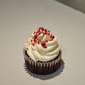 Cooksnap dari Del kitchen untuk resep RED VELVET CUPCAKES with Cream Cheese Frosting