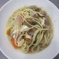 Cooksnap Intan Sofia semasa beliau membuat Mi Rebus Terengganu.