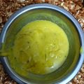 Mahi gandhi's cooksnap of when they made Kadhi.