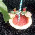 Barnali Debdas's cooksnap of when they made Watermelon juice.