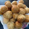 Cooksnap dari achie ecot untuk resep Onde-onde Mini Lembut, Renyah, Tidak Kempes