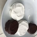El cooksnap de Eliana Rodriguez cuando hizo Alfajores de chocolate.