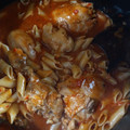 El cooksnap de liliana cuando hizo Guiso de fideos con pollo.
