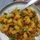 Kajal Agarwal का कुकस्नैप जब उन्होंने मसाला मैकरॉनी (masala macaroni recipe in Hindi) बनाया था।