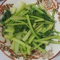 Cooksnap của Cau Hai khi họ làm theo món Cải xào tỏi