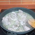 El cooksnap de Almudena Collado cuando hizo Filetes de pavo en salsa de limón.