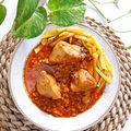 کوک اسنپ Haniye بعد از امتحان کردن خورشت قیمه با مرغ 🍗.