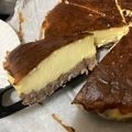 李肉肉 的 芋頭巴斯克乳酪蛋糕Basque Cheesecake(比依氣炸鍋) cooksnap