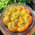 Cooksnap dari Armina Puji Utari untuk resep Pull Apart Garlic Bread (No Mixer, No Knead,Step by step pic)