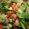 El cooksnap de Jenn Crespo Claudio cuando hizo Ensalada de camarones.