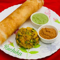 Ruchika Anand's cooksnap of when they made Mysore masala dosa (Street style).