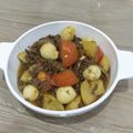 Cooksnap dari Paramita Mardjukie untuk resep Semur sapi cincang, kentang & telur puyuh