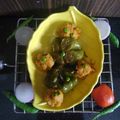 Saroj Shah का कुकस्नैप जब उन्होंने भरवा शिमला मिर्च (bharwa shimla mirch recipe in Hindi) बनाया था।