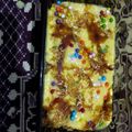 کوک اسنپ Kimia Mirabi بعد از امتحان کردن دسر کارامل و پتی بور.
