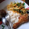 Cooksnap dari mezzayu luna untuk resep Lawar Bali (isian nangka dan kacang panjang)