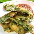 Cooksnap dari Lolita Lavietha untuk resep Bakwan udang bayam