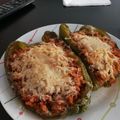 El cooksnap de Ana Chamorro cuando hizo Pimientos rellenos Tex Mex. Con carne picada y verduras.