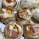 El cooksnap de Brenda cuando hizo Rositas de jamón y queso.