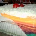 Cooksnap dari Ummu Sina untuk resep Rainbow cake kukus Ny Liem