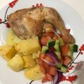 Cooksnap από Roula Ant στη συνταγή Κοτόπουλο με πατάτες στο φούρνο