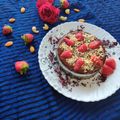 Rashi Jain's cooksnap of when they made No Bake Chocolate, Strawberry Tart.