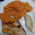 El cooksnap de Romina cuando hizo Puré de calabaza con pollo.